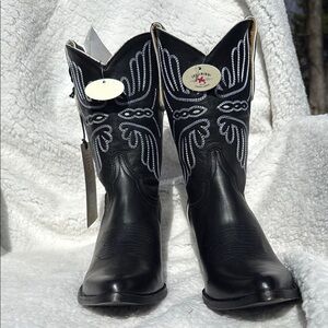 Black Western Cowboy Boots